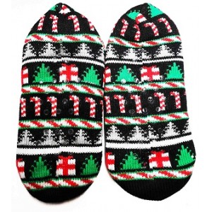 Candy Cane Lane Slipper Socks: Christmas Outfits